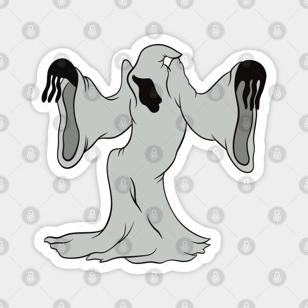 Dancing Grim Reaper Magnet by liquidsouldes