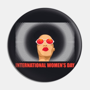 International Womens Day March 8 Pin