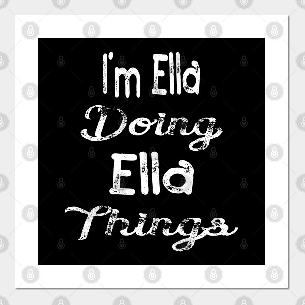 Personalized Name Design For Ella Ella Personalized Affiche Et Impression D Art Teepublic Fr This print at home, baby name print, is a quick & easy way to add a personal touch to your nursery/ childs room. teepublic