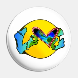 Love Earth Pin