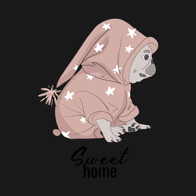 Sweet home pug by Milatoo