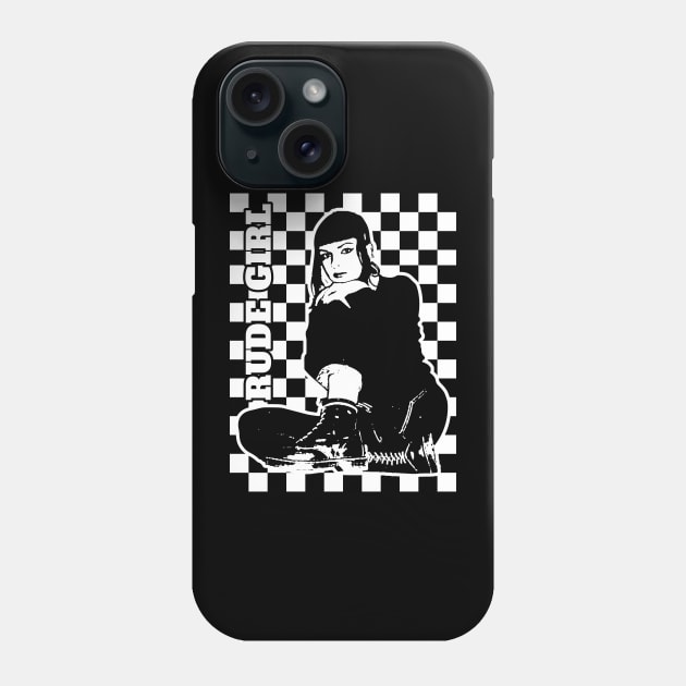 Rude Girl Phone Case by JustSka