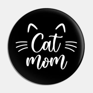 Cat Mom Pin