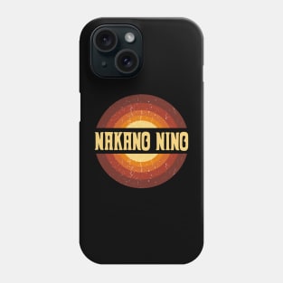 Vintage Proud Name Nino Anime Gifts Circle Phone Case