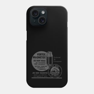 Old Hot Rod advert in grey Phone Case