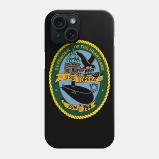 USS Topeka (SSN 754) wo Txt Phone Case