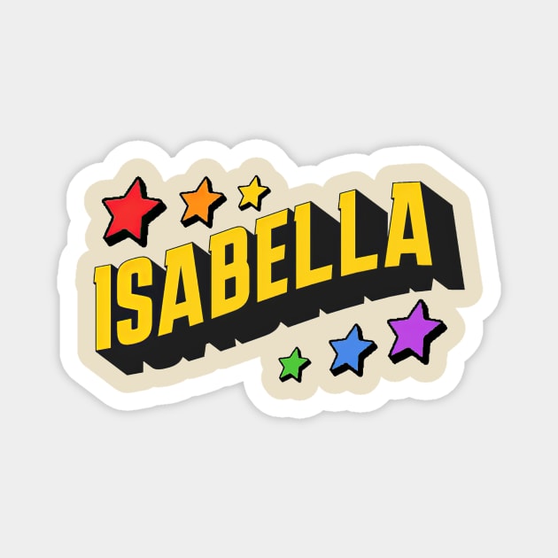 Isabella- Personalized style Magnet by Jet Design