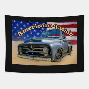 Classic Old American Truck Tapestry