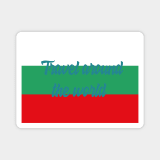 Travel Around the World - Bulgaria Magnet