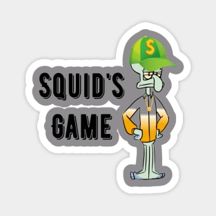 A Little Squid Game Parody Magnet