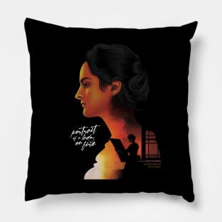 Portrait of a Lady on Fire Pillow