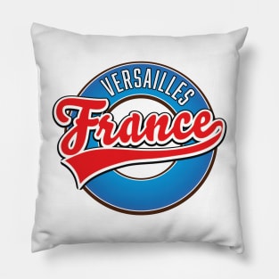 Versailles France logo. Pillow