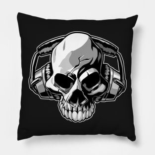 Skull music Pillow