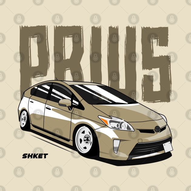 Stanced Prius by shketdesign