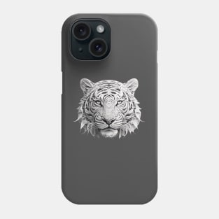 White Tiger Phone Case