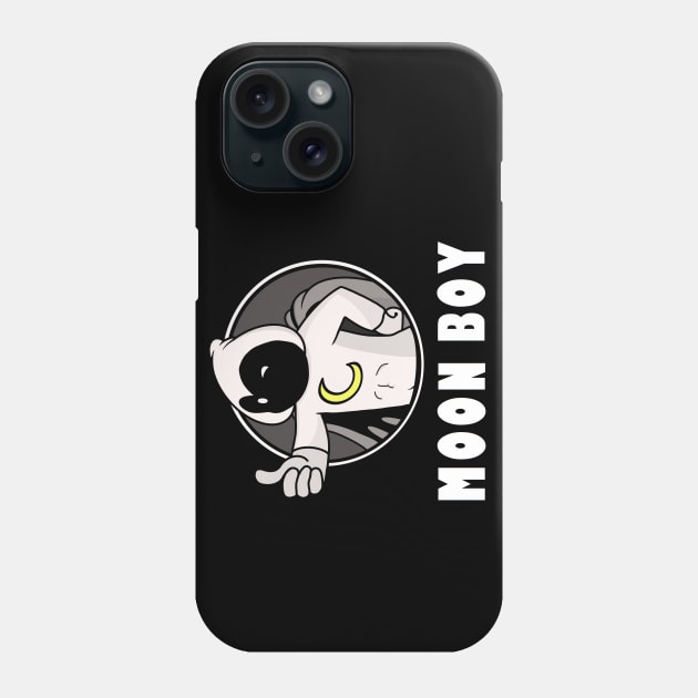 Moon Boy Phone Case by Milasneeze