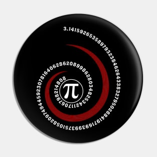 Mathematics Pi to a lot of numbers Pin