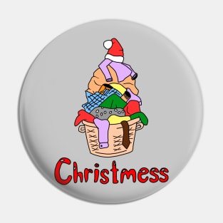 Christmas mess Pin