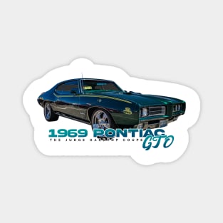 1969 Pontiac GTO The Judge Hardtop Coupe Magnet