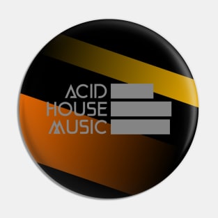 Acid House Music Pin