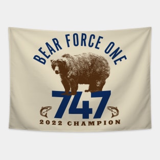 BEAR FORCE ONE Tapestry