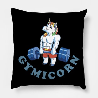 Funny Gymicorn the Unicorn train Hard for gains Pillow