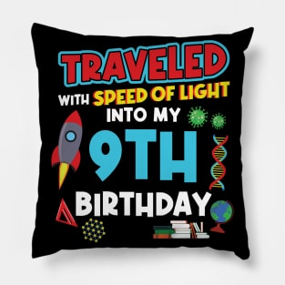 9. Birthday - Science Birthday Pillow