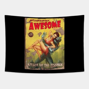 ASTOUNDINGLY AWESOME TALES : Attack Of The Fishman Tapestry