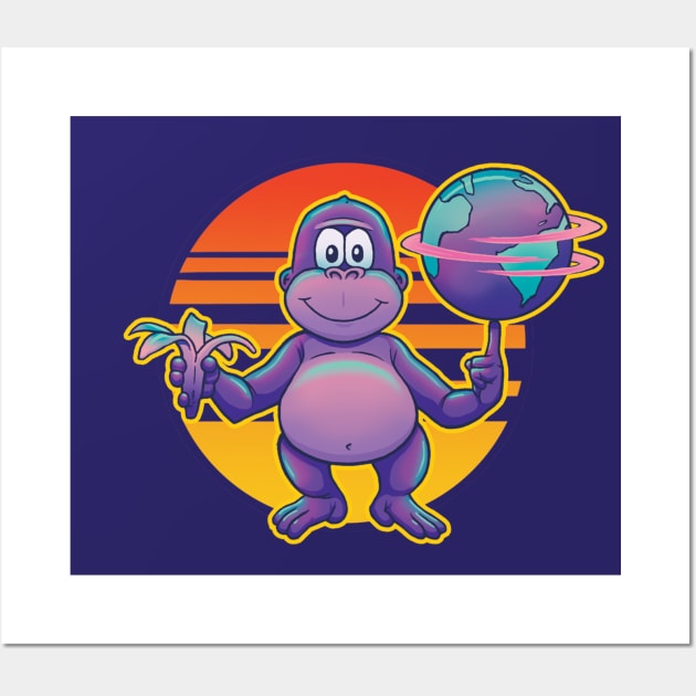 Bonzi Buddy Vaporwave (BonziBuddy) - Bonzibuddy - Long Sleeve T