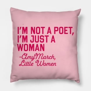 Amy March Florence Pugh Greta Gerwig Pillow