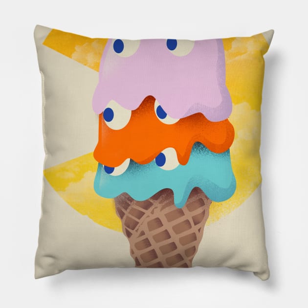 Summer Gaming Pillow by DANDINGEROZZ