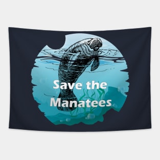 Save the Manatee Tapestry