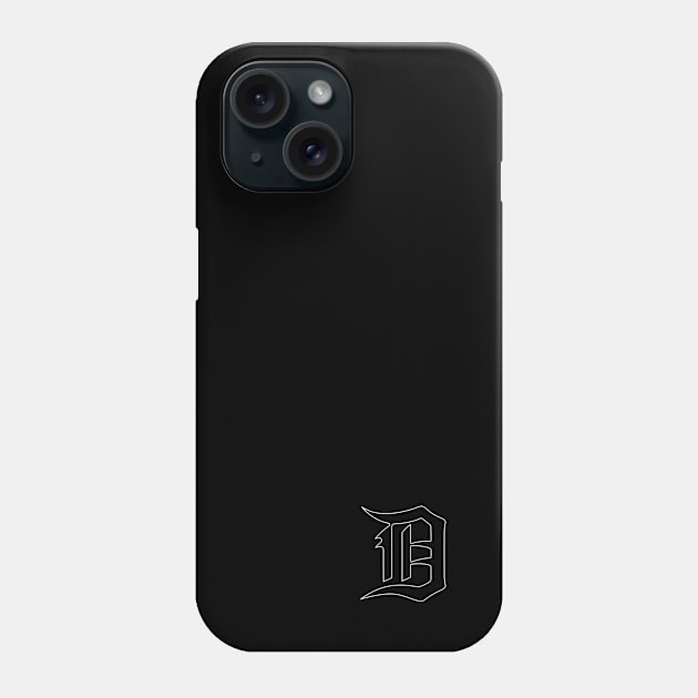 Detroit D v.3 Phone Case by Blasé Splee Design : Detroit