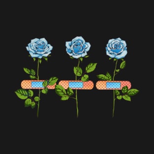 The royal blue roses T-Shirt