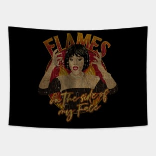 FLAMES - ON THE SIDE OF MY FACE - VINTAGE Tapestry