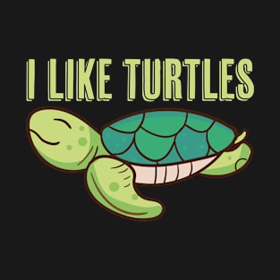 Cute funny turtle gifts T-Shirt