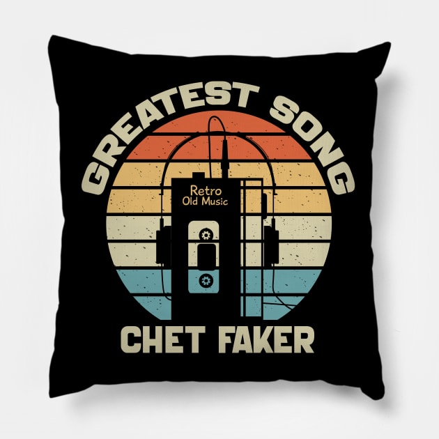 Chet Faker Pillow by TeknologiModern