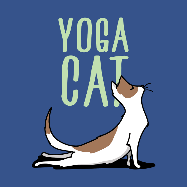 Yoga Cat by Thoo