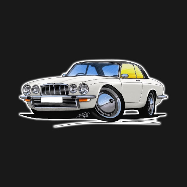 Jaguar XJ-C White by y30man5