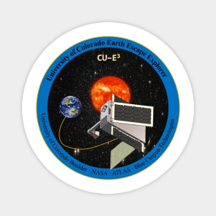 CUE3 Mission Patch Magnet