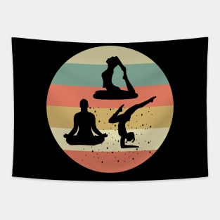 Yoga vintage Tapestry