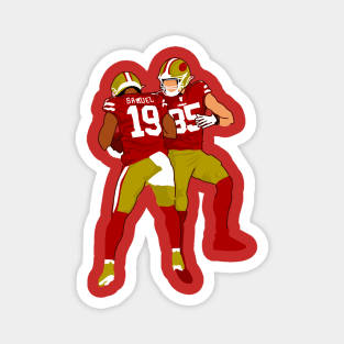 Deebo samuel x George kittle Magnet