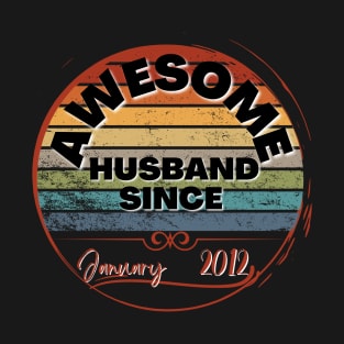 Husband since 2012 T-Shirt