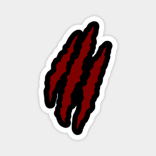 Claw Slash (Red) Magnet
