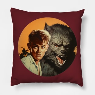 Teenage Werewolf! Pillow