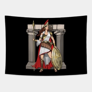 Greek Goddess Athena Tapestry