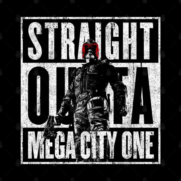 Straight Outta Mega City One by huckblade