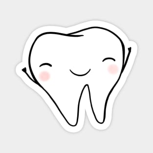 Happy Tooth 2 Magnet