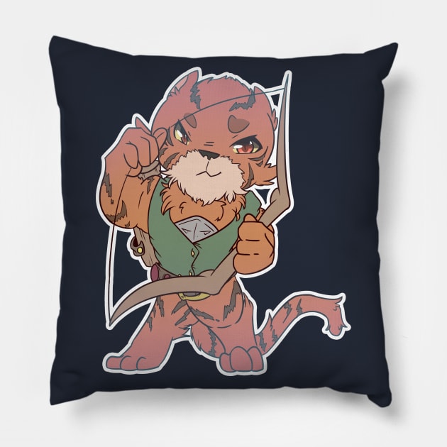 Udon the Ranger Pillow by kelsmister