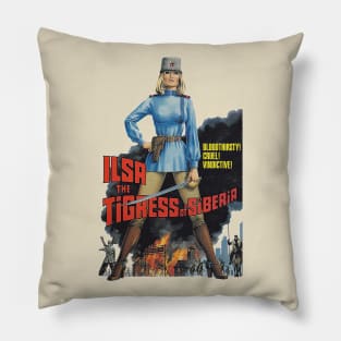 Ilsa the Tigress of Siberia ))(( 70s Cult Classic Pillow